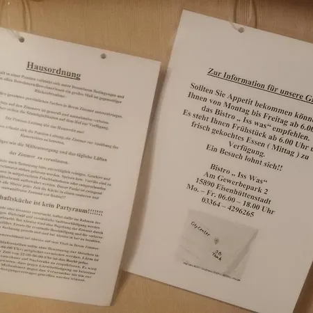 Zimmervermietung Auch Fuer Monteure 3*