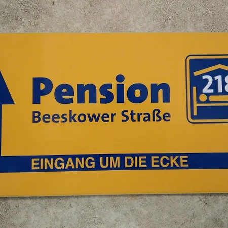 Penzion Zimmervermietung Schoenfliesser Stuben Auch Fuer Monteure Eisenhüttenstadt