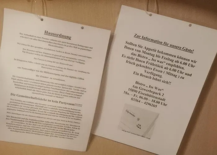 Zimmervermietung Auch Fuer Monteure 3*